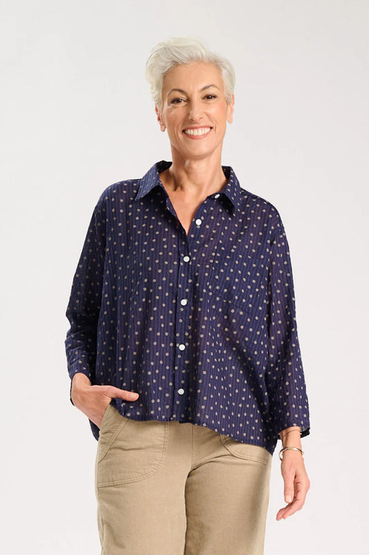 Celeste Shirt / Navy