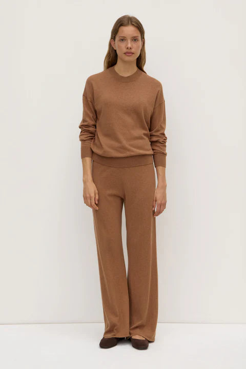 Cashmere Sweater / Cotton - Fawn