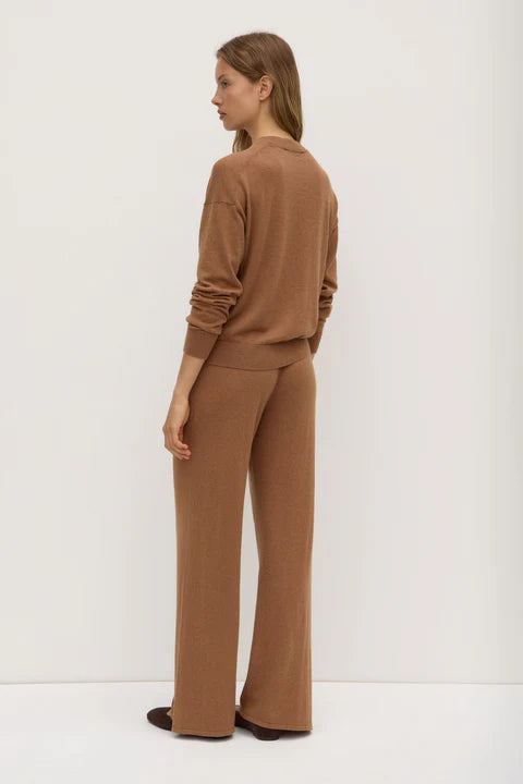 Cashmere Sweater / Cotton - Fawn