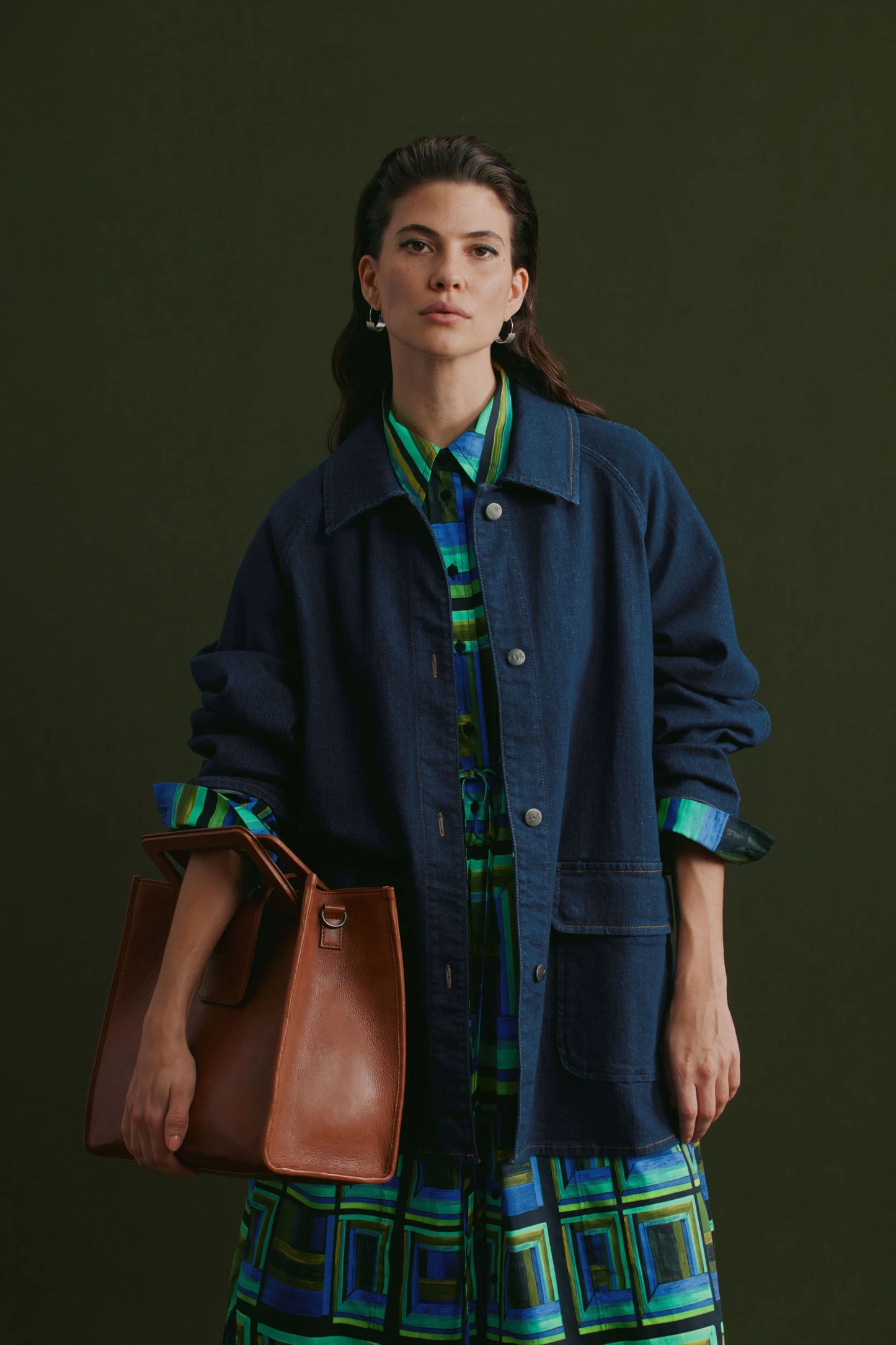 Myes Denim Jacket | Dark Blue Wash