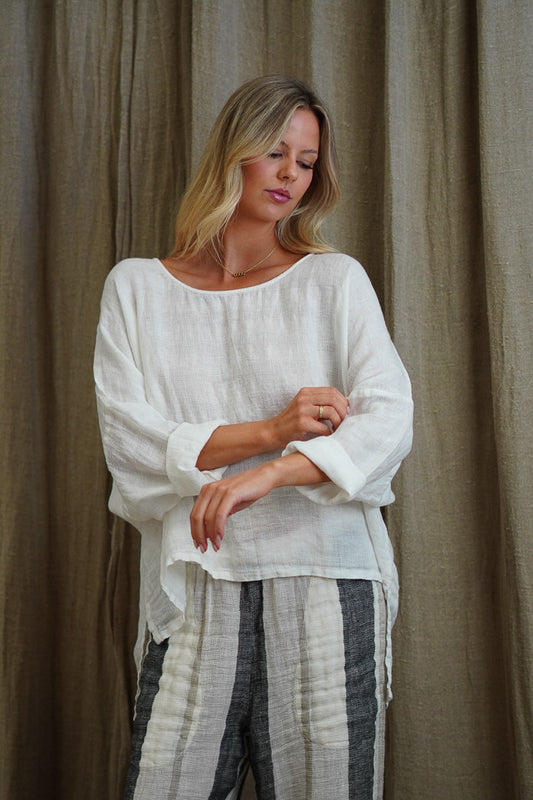 Valentina Top / White Combo