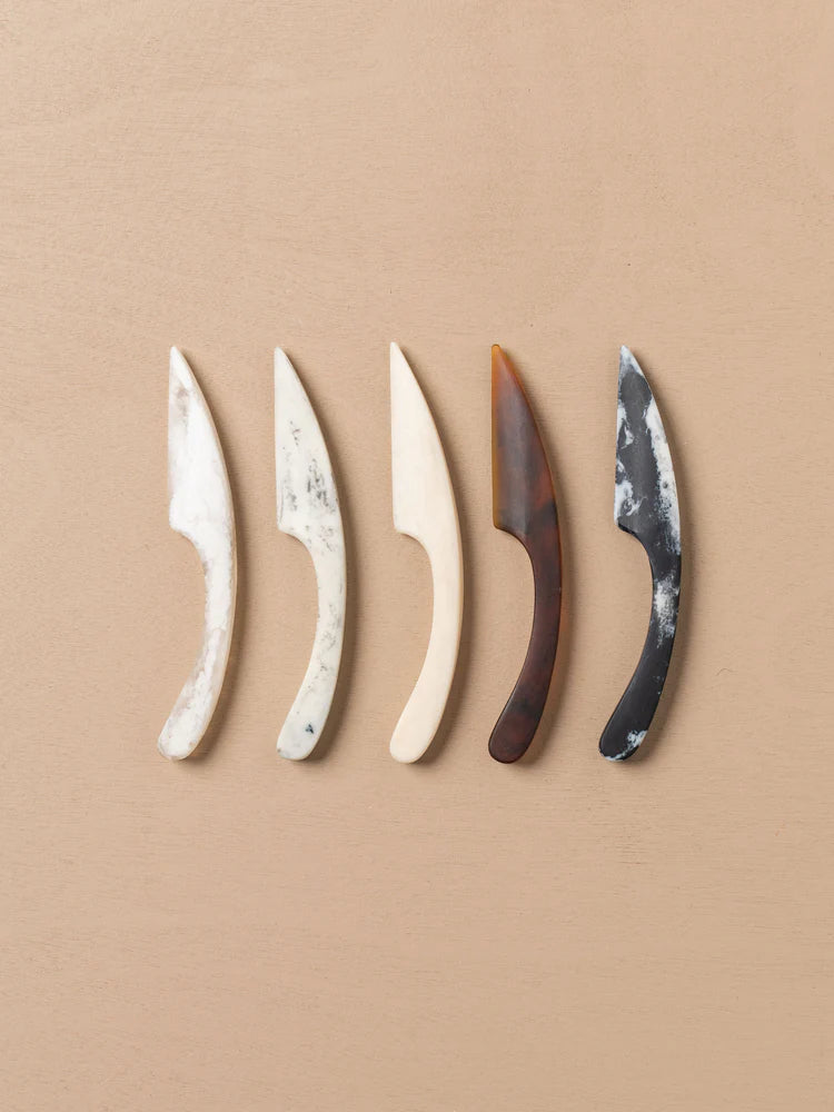 Flow Cheese Knife | Ash Black