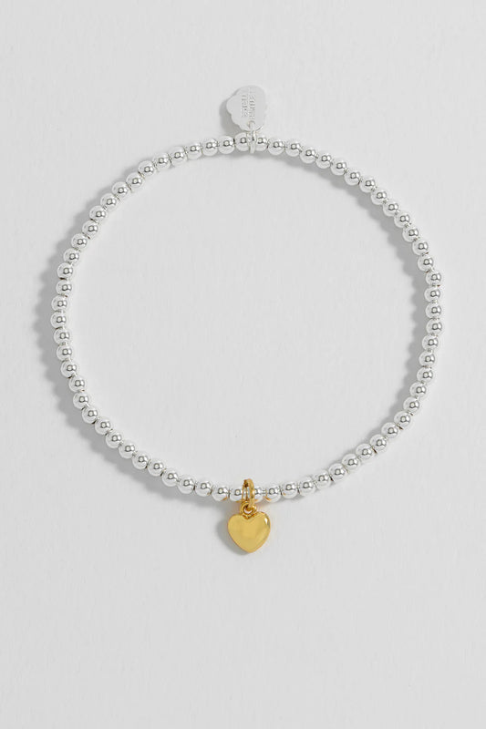 Sienna Bracelet / Puffed Heart