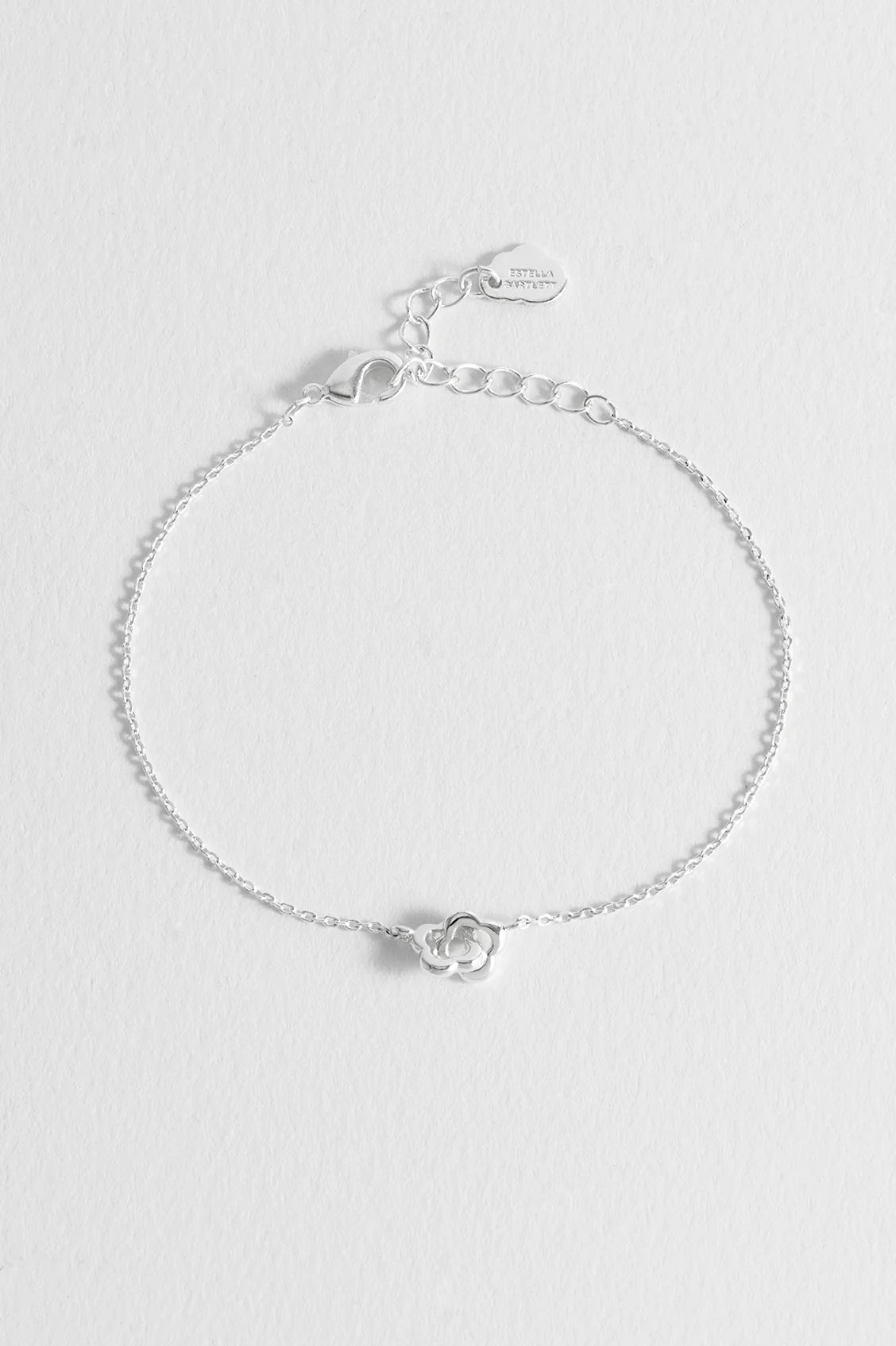 Silver Flower Bracelet