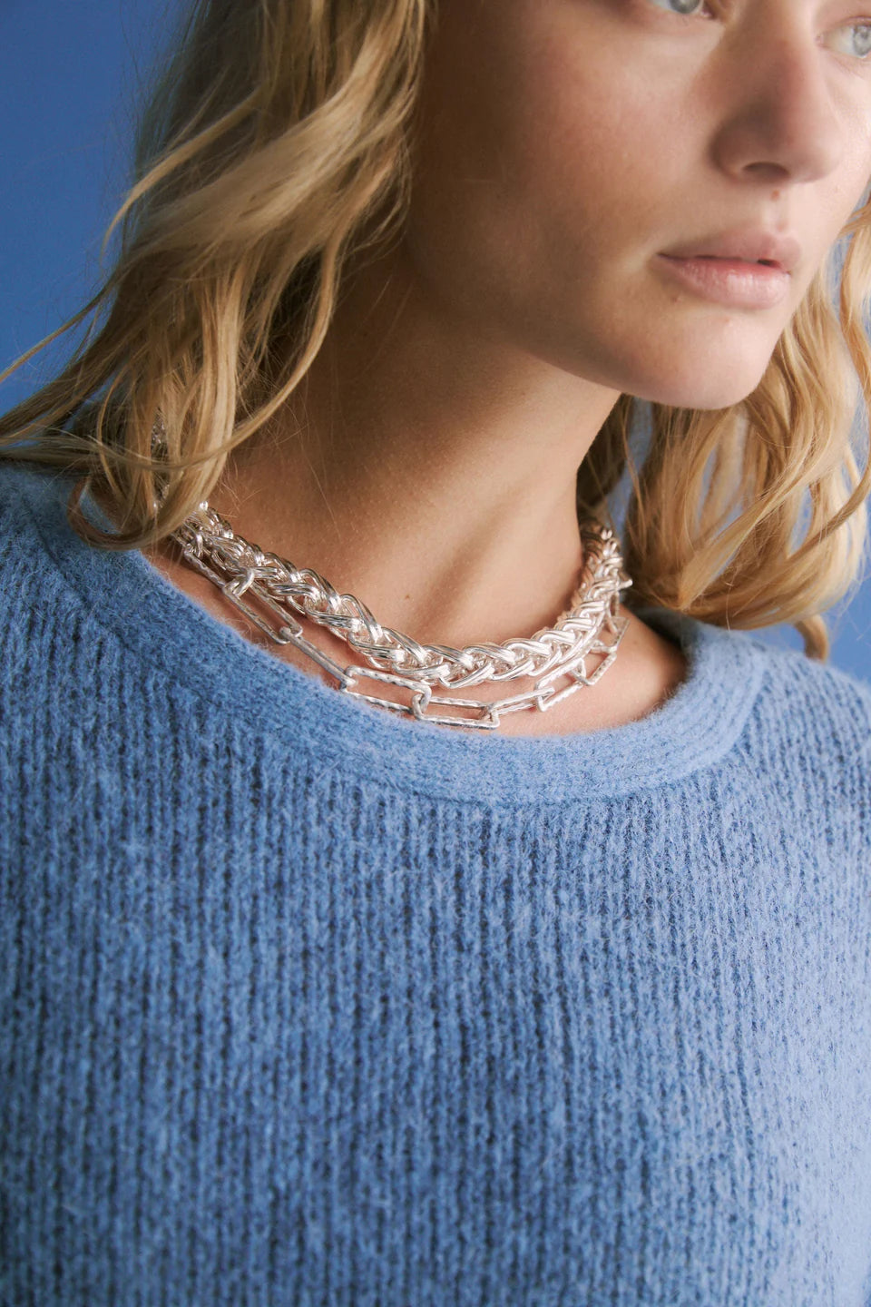 Ringva Necklace / Silver