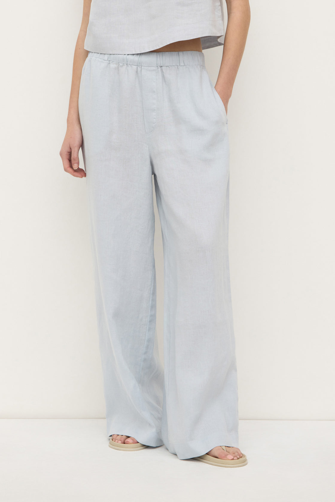 Everyday / Linen Pants - Cloud