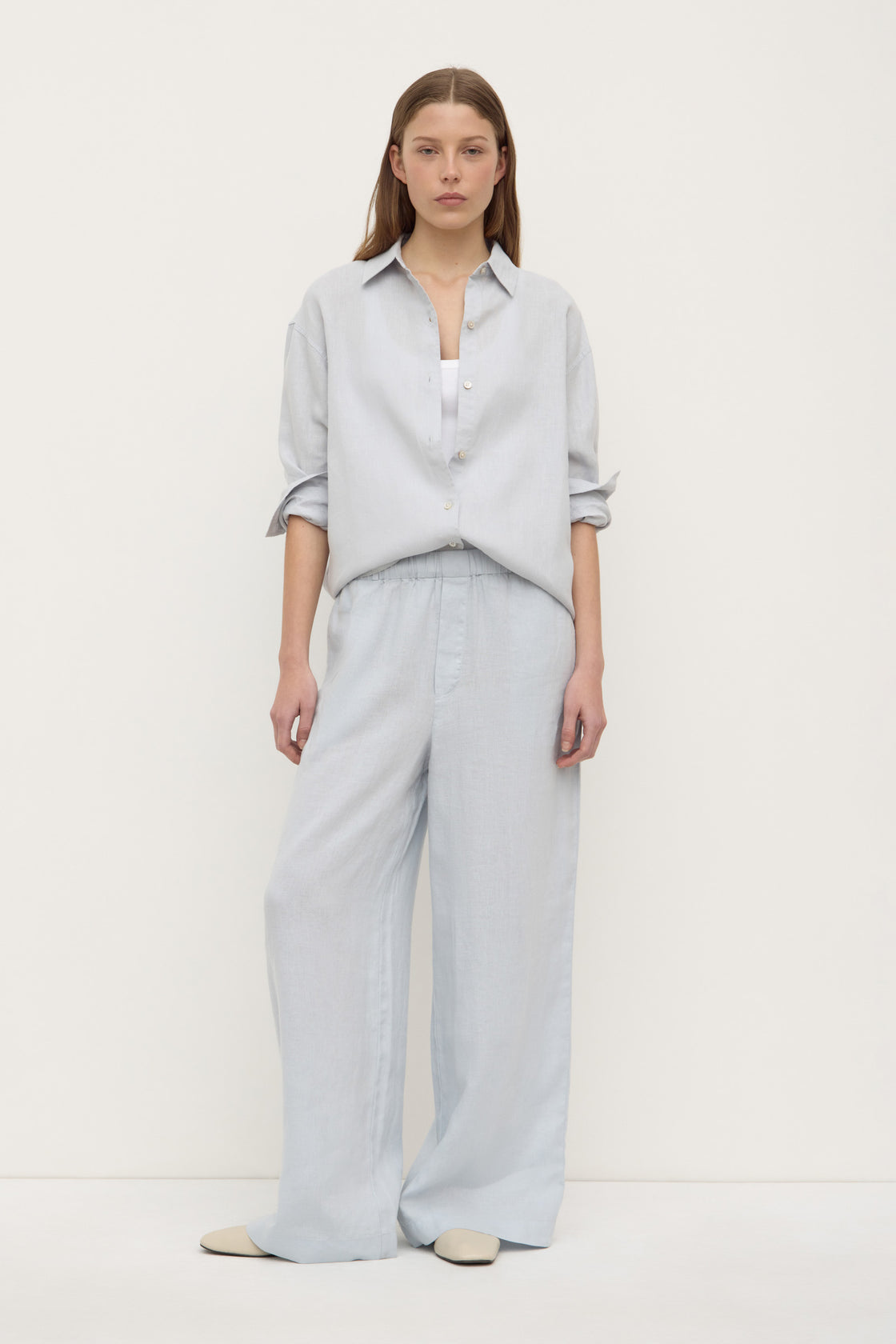Everyday / Linen Pants - Cloud