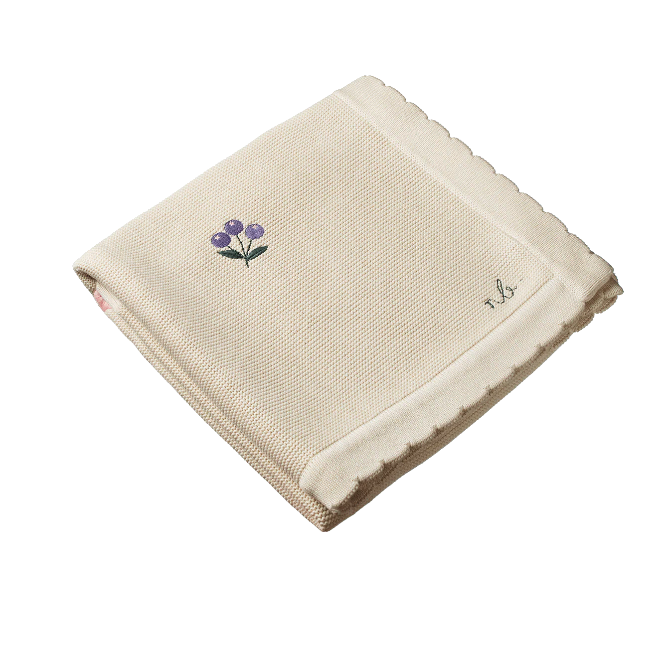 Fern Blanket / Berry Garden