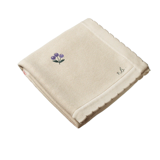 Fern Blanket / Berry Garden