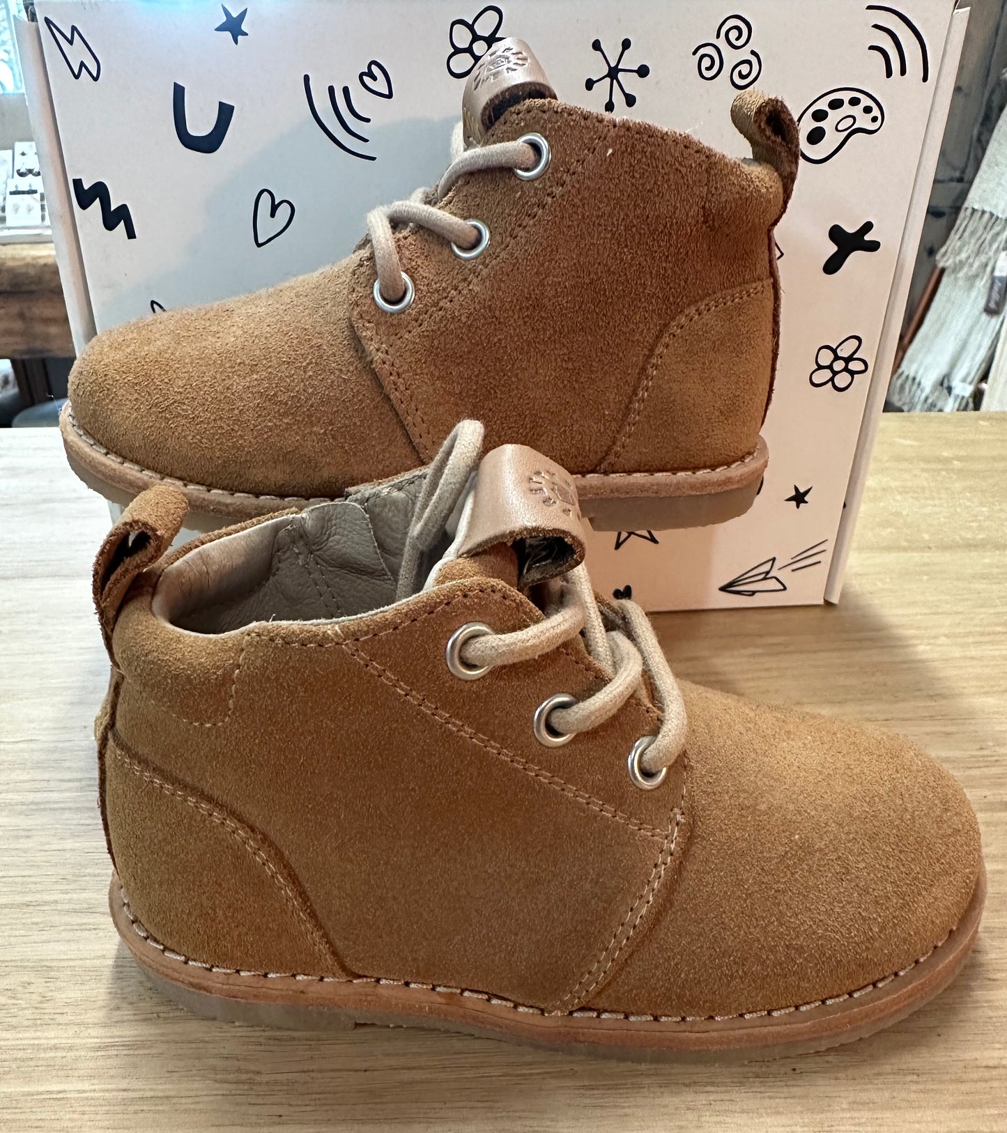 Pretty Brave Shoes - Desert Boot Tan