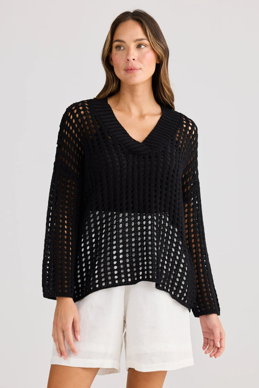 Sandcastle Knit / Black