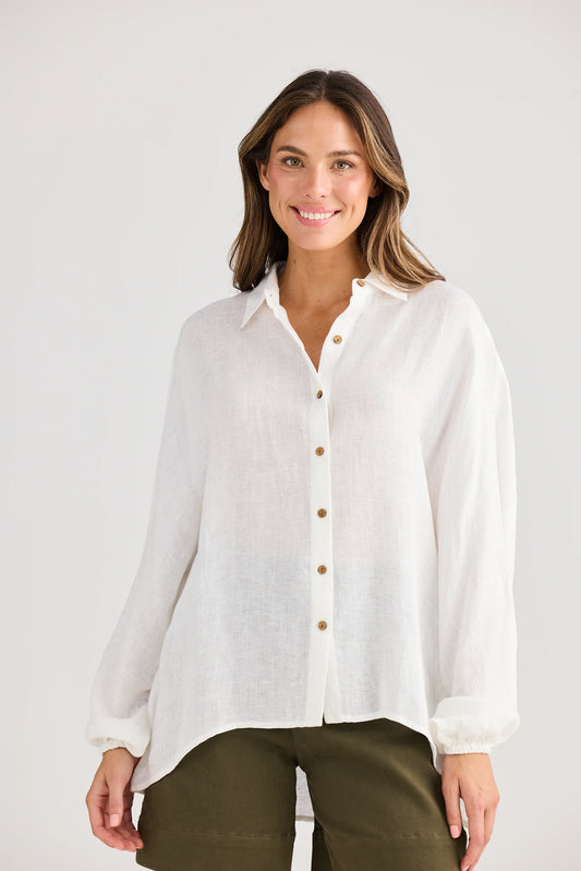 Cliffside Shirt / White