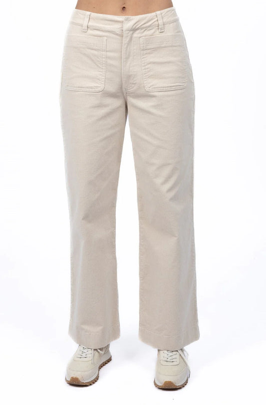 Suki Cord Pant | Vanilla