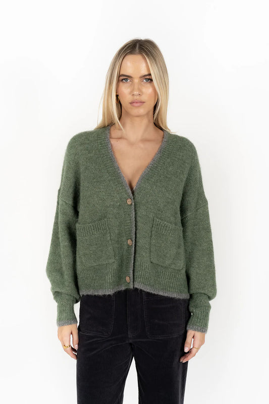 Romi Cardi | Green / Grey