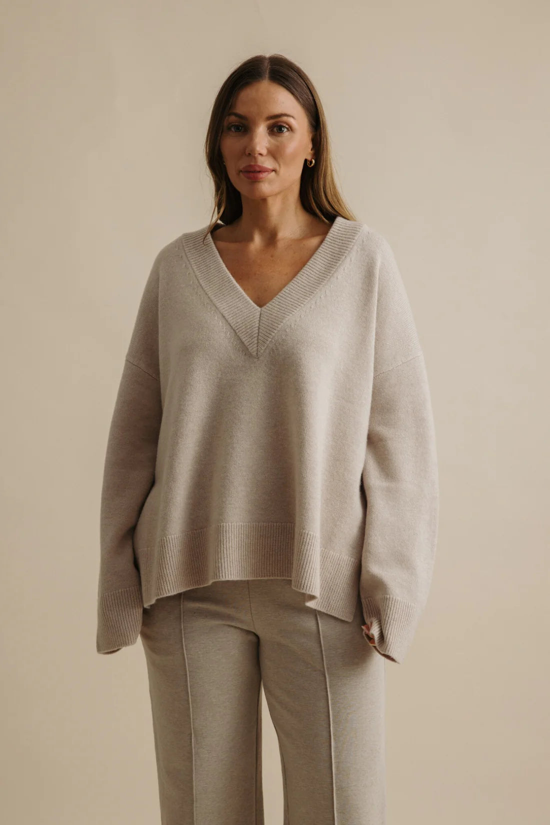 Haven V Pullover / Wheat