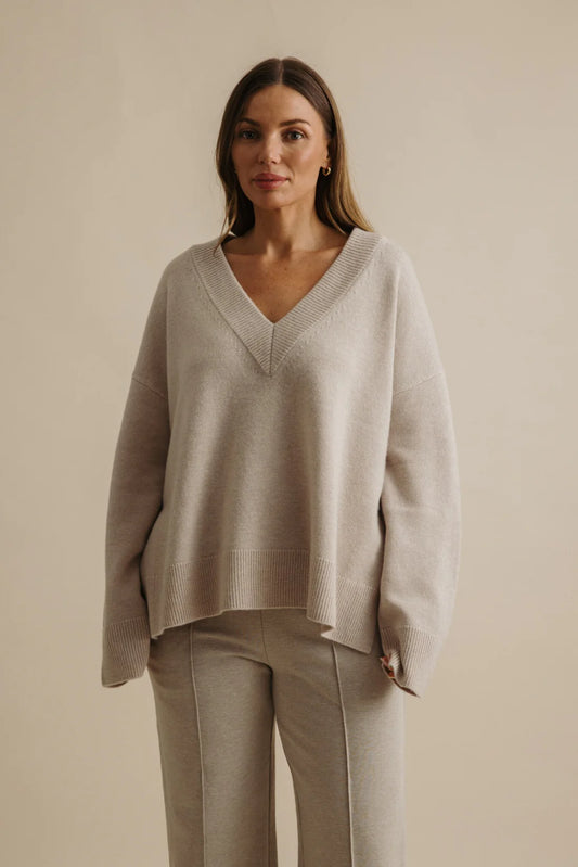 Haven V Pullover / Wheat