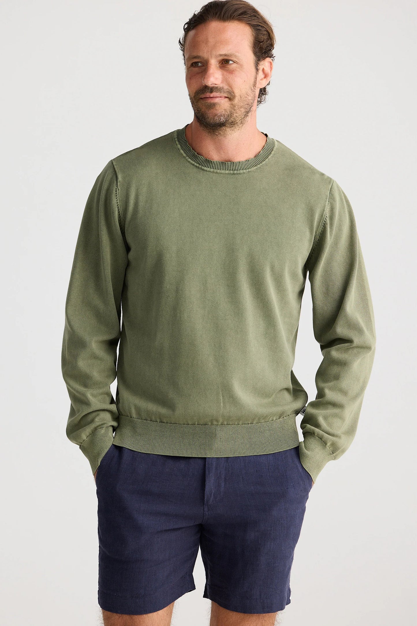 River Knit / Khaki Wash