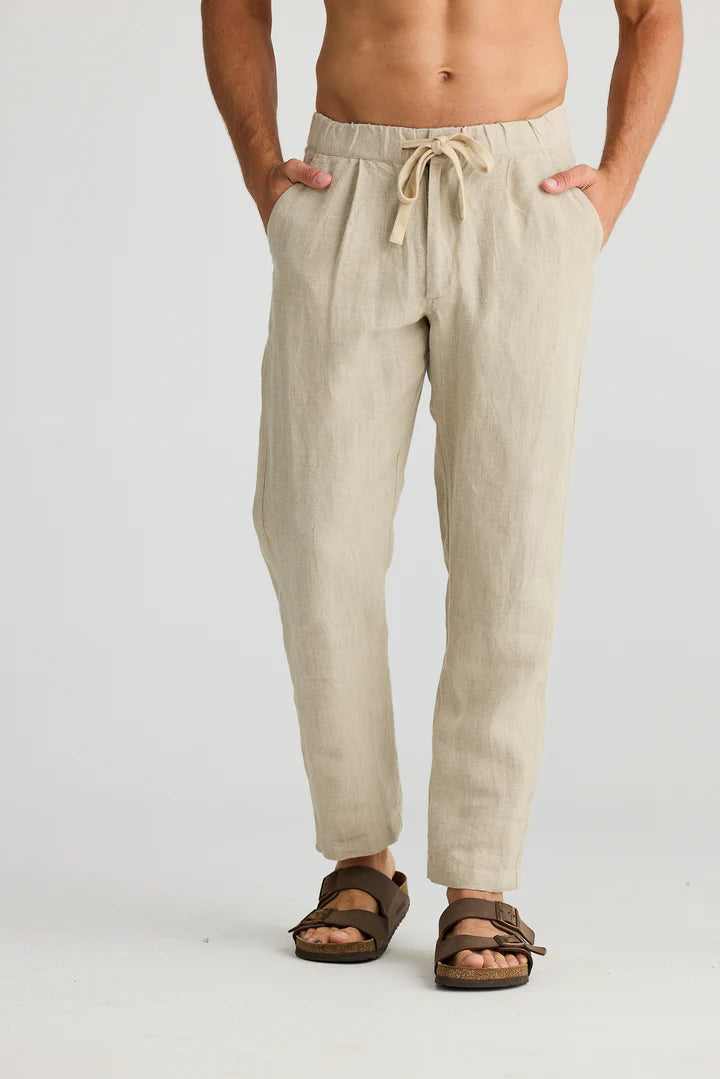 Duke Pants / Natural Linen