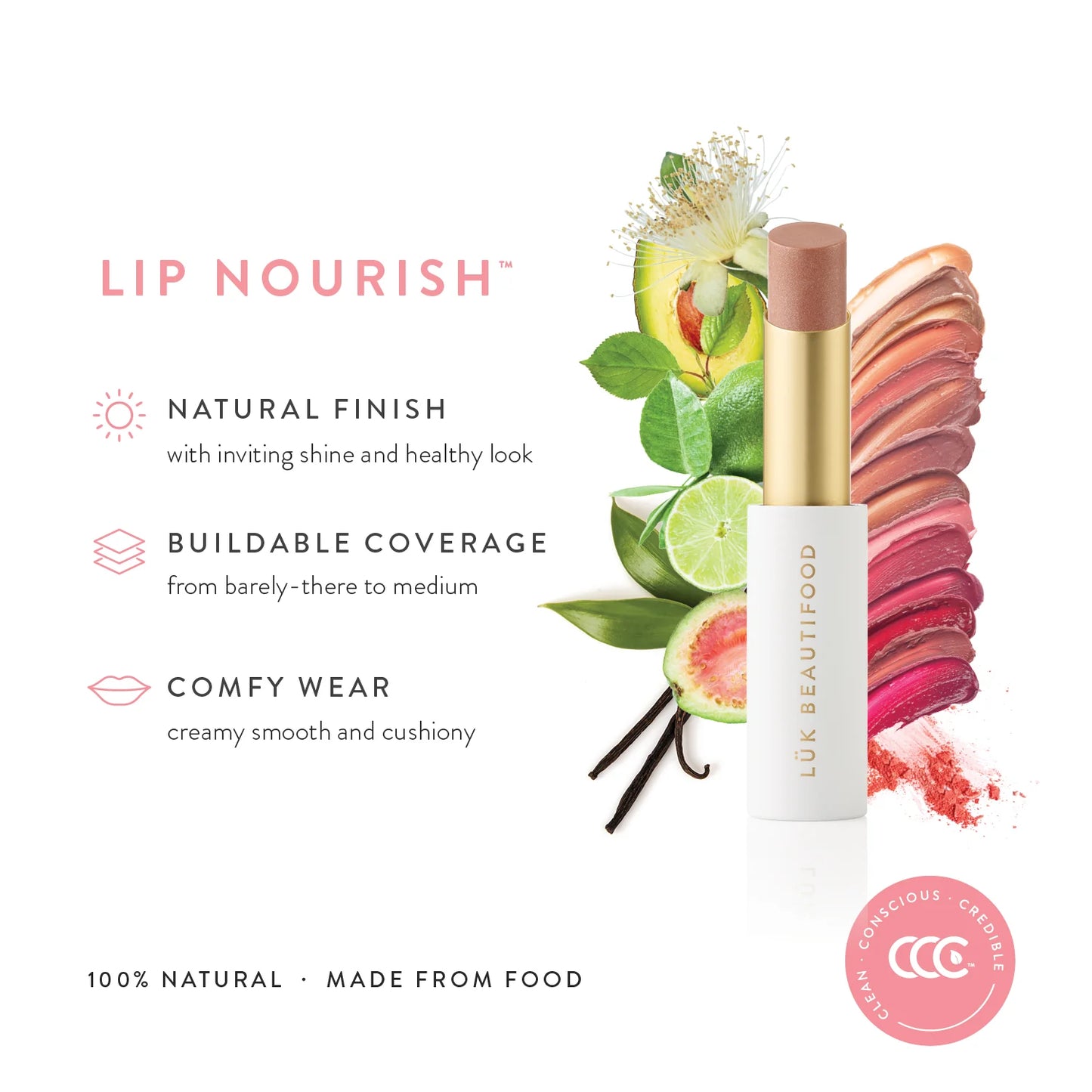 Lip Nourish - Rose Lime