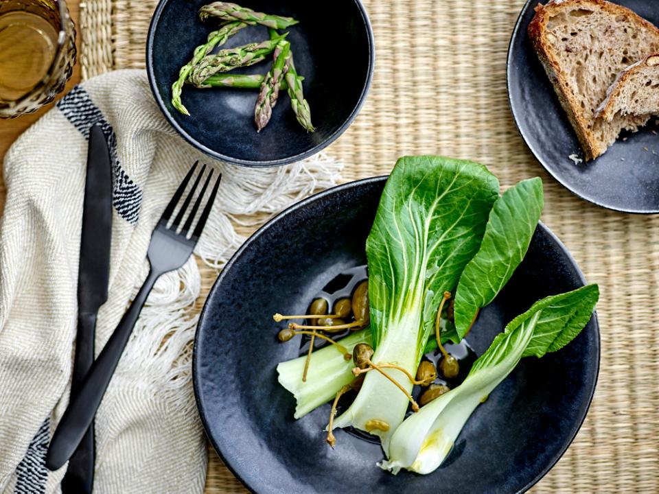 Cutlery Set / Black Stainless
