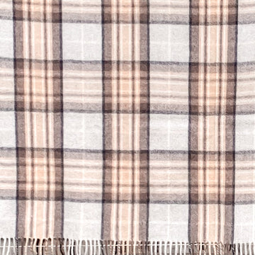 Recycle Wool Scottish Tartan Blanket