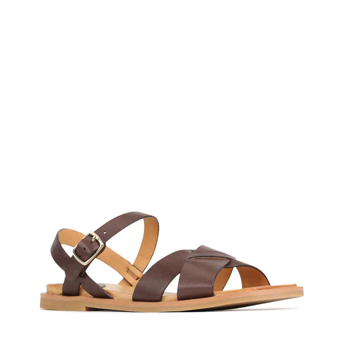 Jel Ankle Strap Sandal | Chestnut