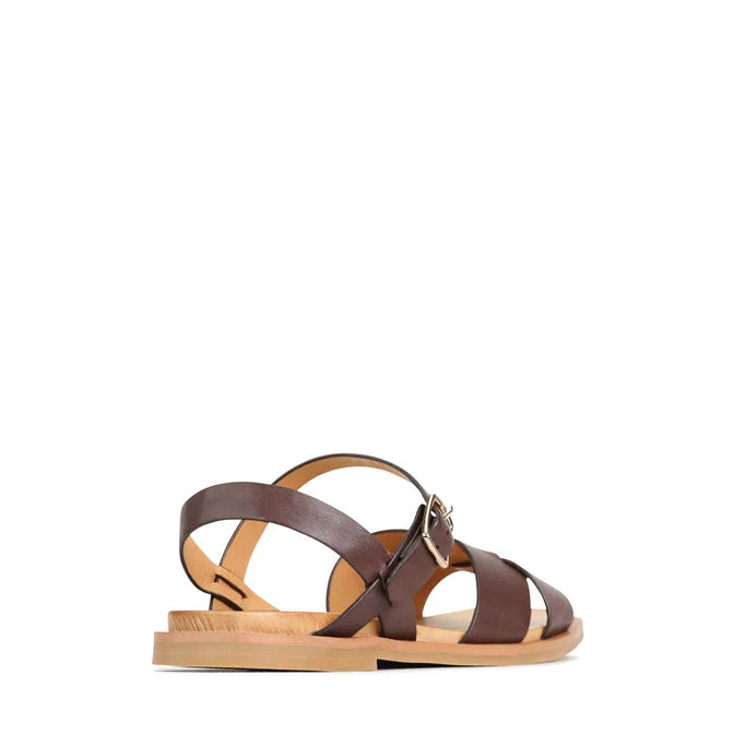 Jel Ankle Strap Sandal | Chestnut