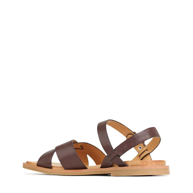 Jel Ankle Strap Sandal | Chestnut