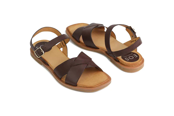 Jel Ankle Strap Sandal | Chestnut