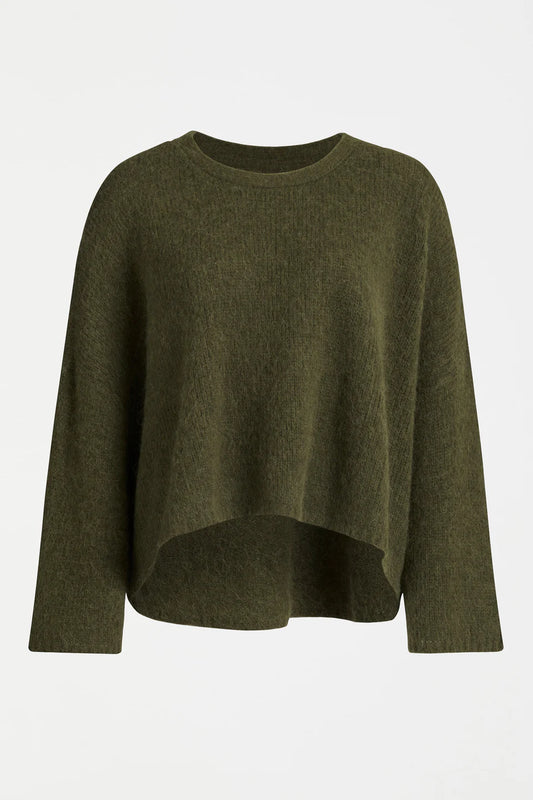 Agna Sweater / Dark Olive