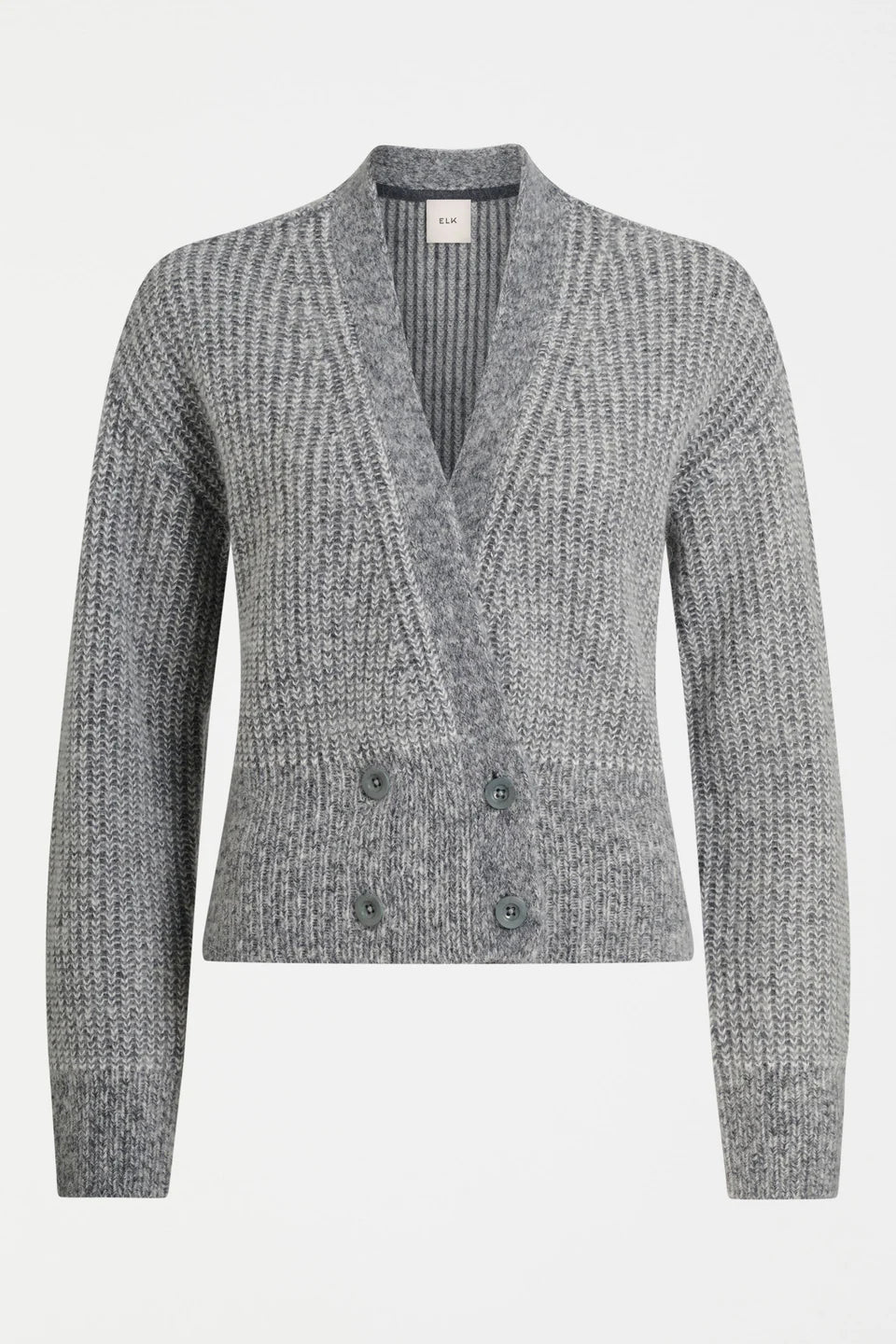 Aleph Cardigan / Mid Grey Melange