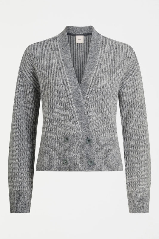 Aleph Cardigan / Mid Grey Melange