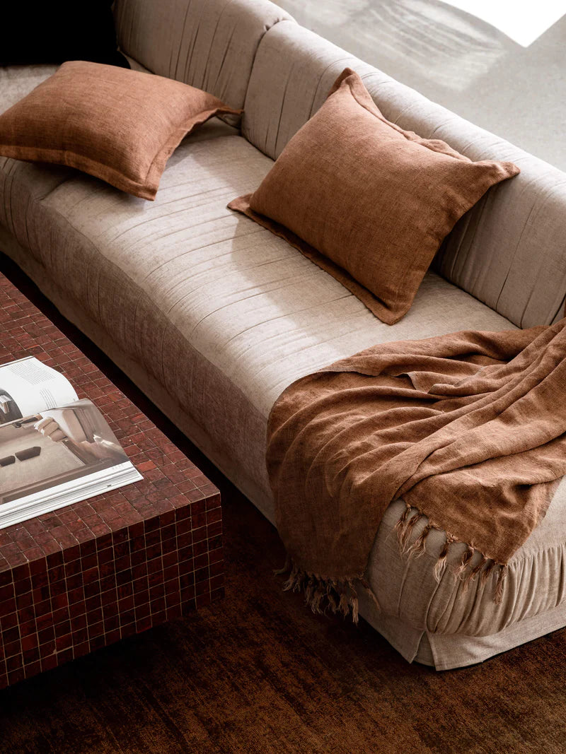 Burton Tailored Cushion Rectangle | Cafe