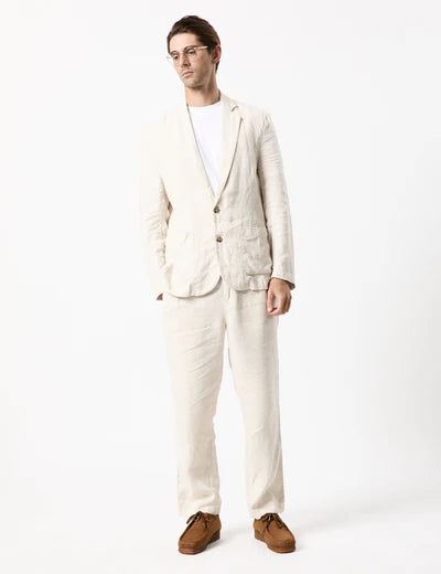 Gatsby  Linen Blazer | Natural