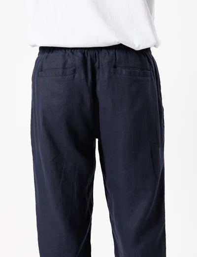 Burbank Linen Pant | Navy