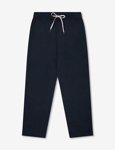 Burbank Linen Pant | Navy