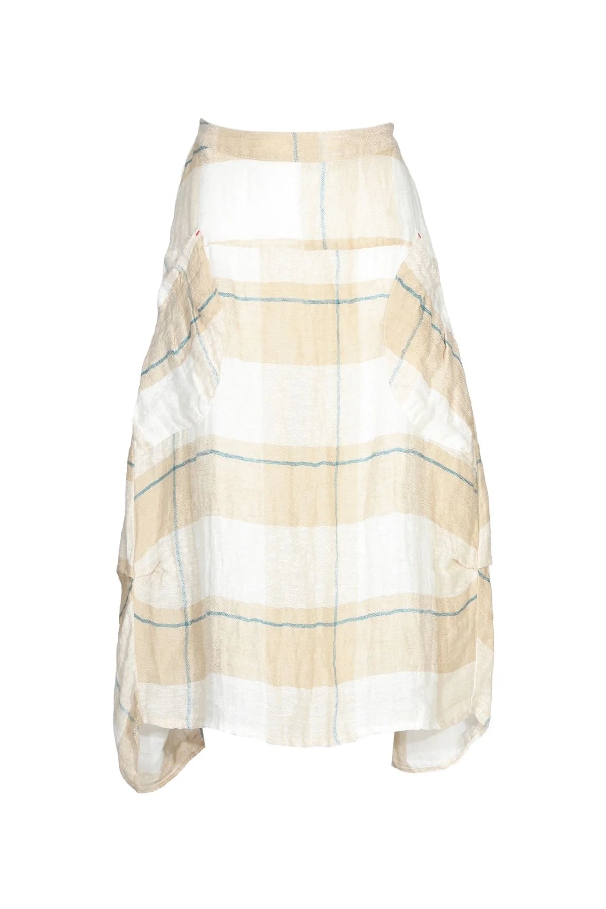 Milwaukee Echo Skirt / Sand in Linen