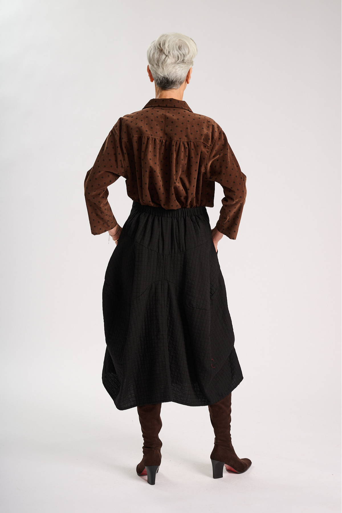 Milwaukee Verona Skirt Black in Cotton