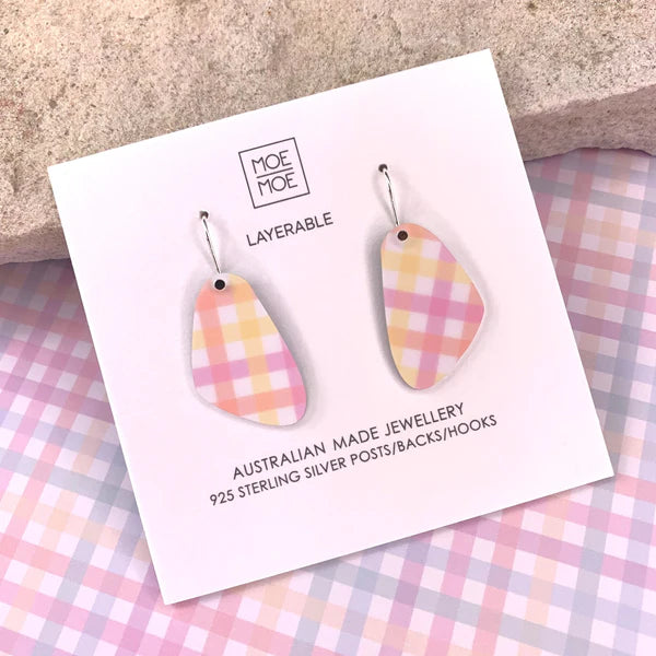 Fairy Floss Gingham Pippi Drops