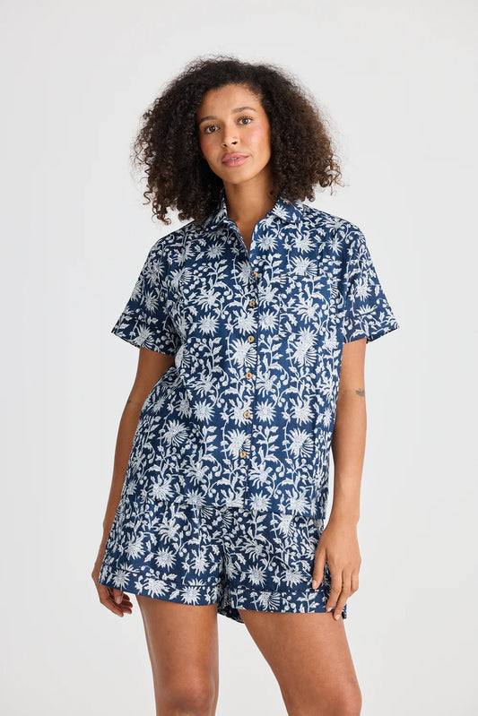 Namaste Pyjama Set / Wild Paisley Print