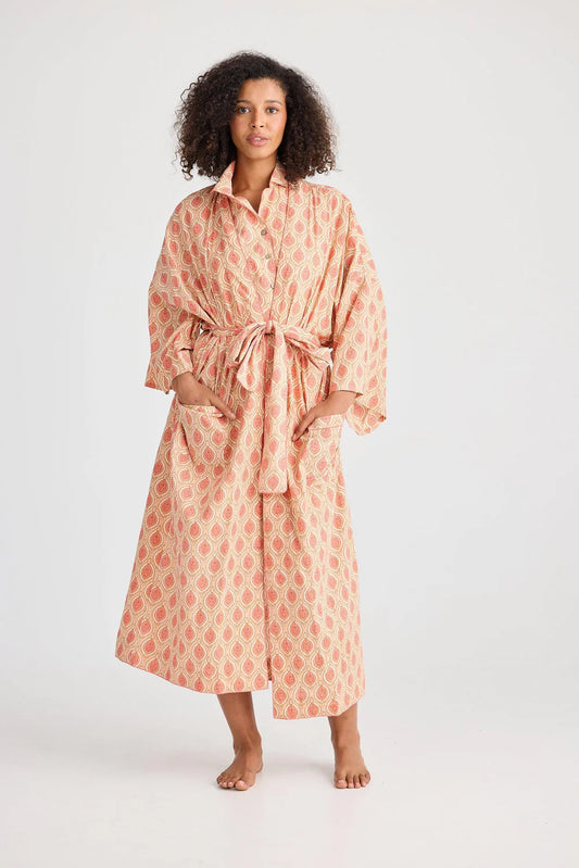 Namaste Robe / Petals Print