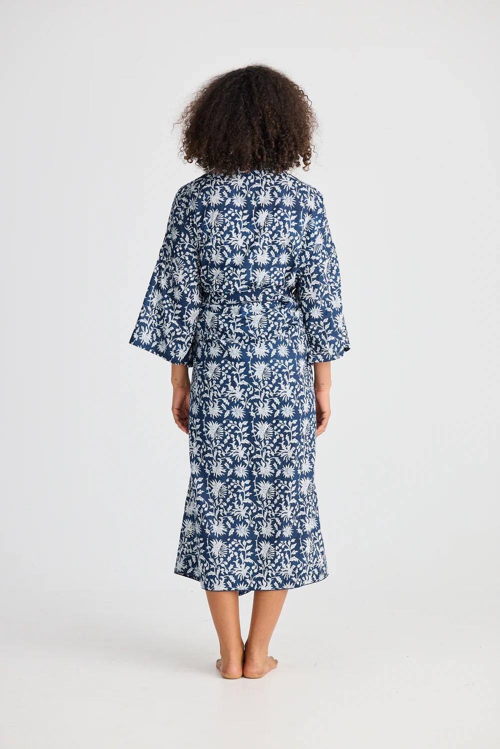 Namaste Robe / Wild Paisley Print