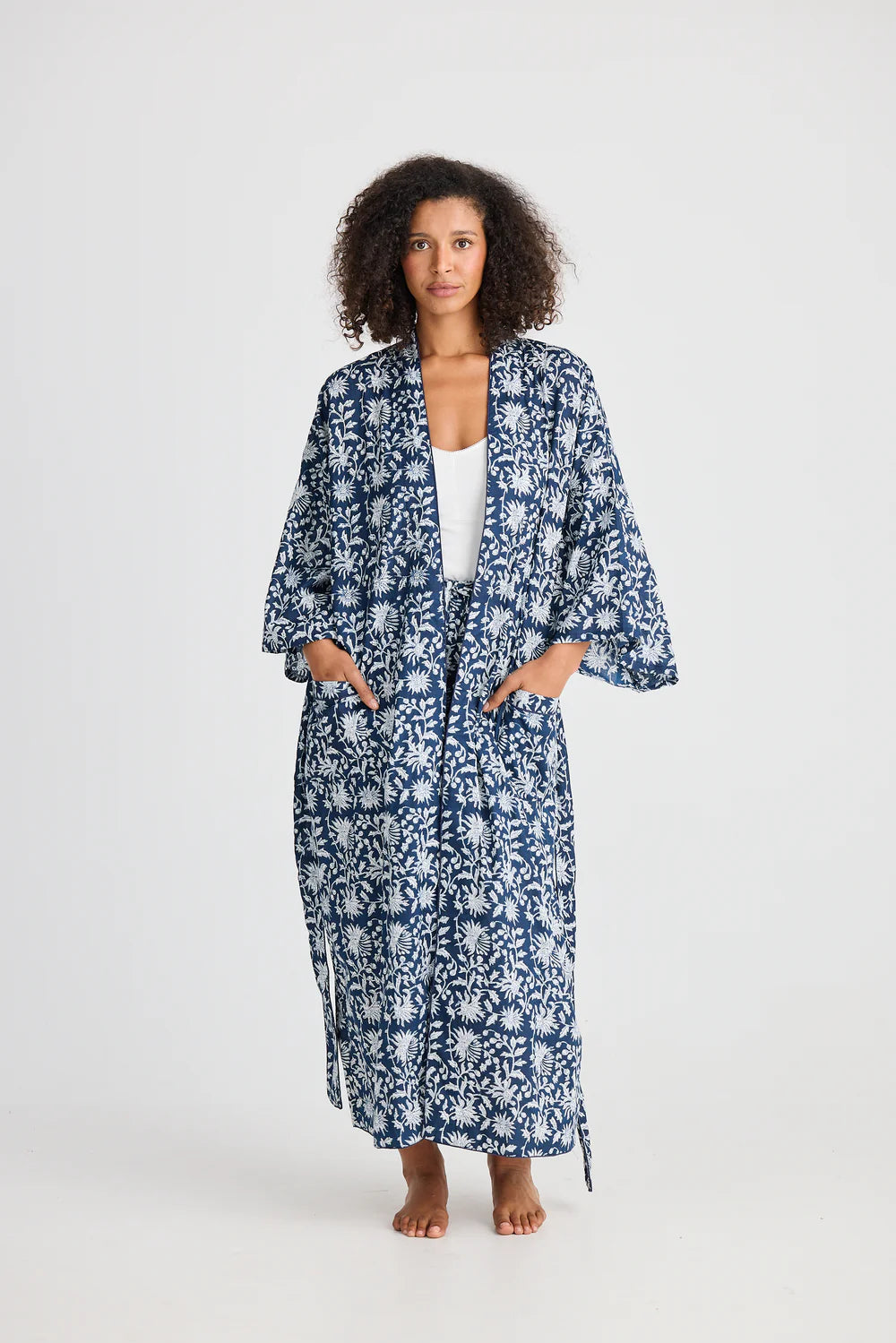 Namaste Robe / Wild Paisley Print