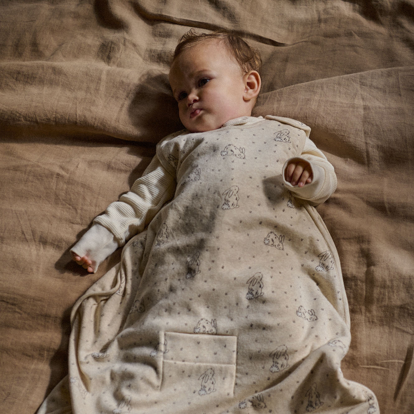 Sleeping Bag / Organic Cotton & Merino - Bramble Burrow Sleep