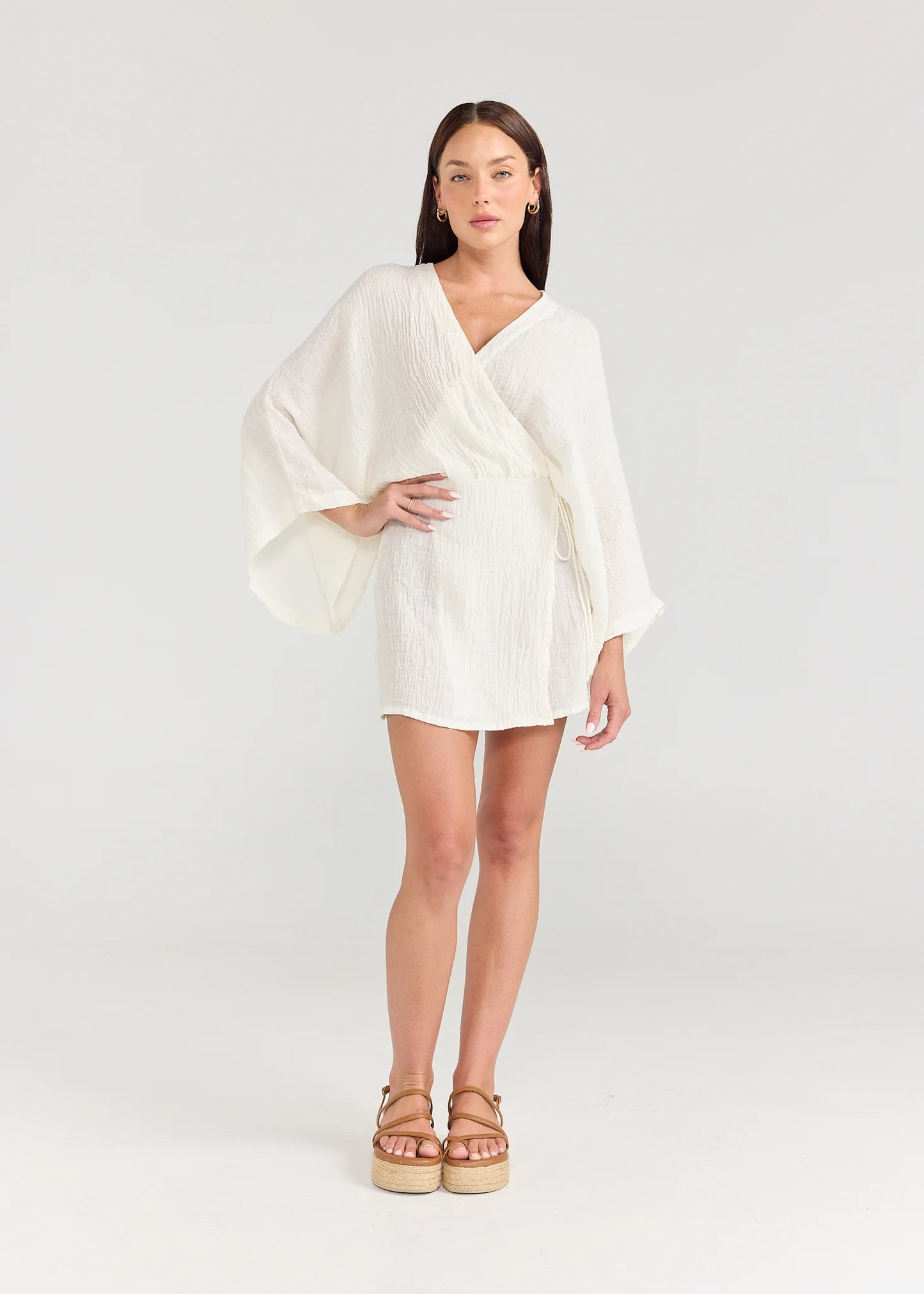 Farrah Dress / White