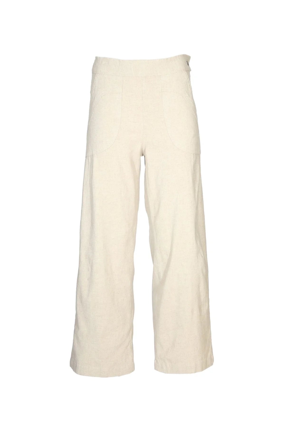 Peggy Lino Pants / Oat in Linen