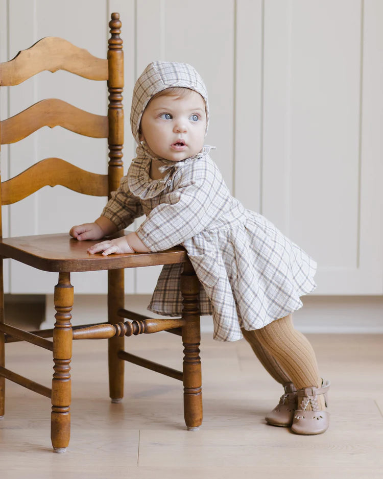 Simone Dress / Blue Plaid