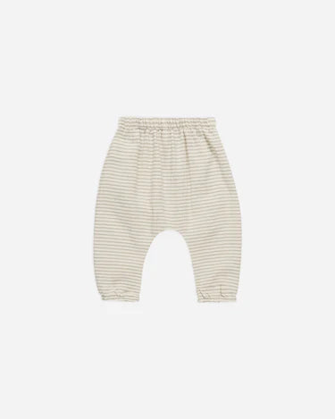 Woven Pant | Basil Stripe