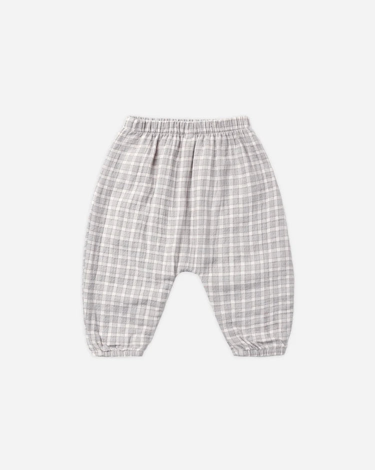 Woven Pant / Blue Gingham
