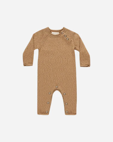 Cozy Heather Knit Jumpsuit | Golden